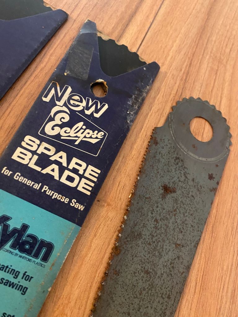 Vintage New Eclipse Spare Blades Xylan X 3 Bundle Job Lot General Purpose