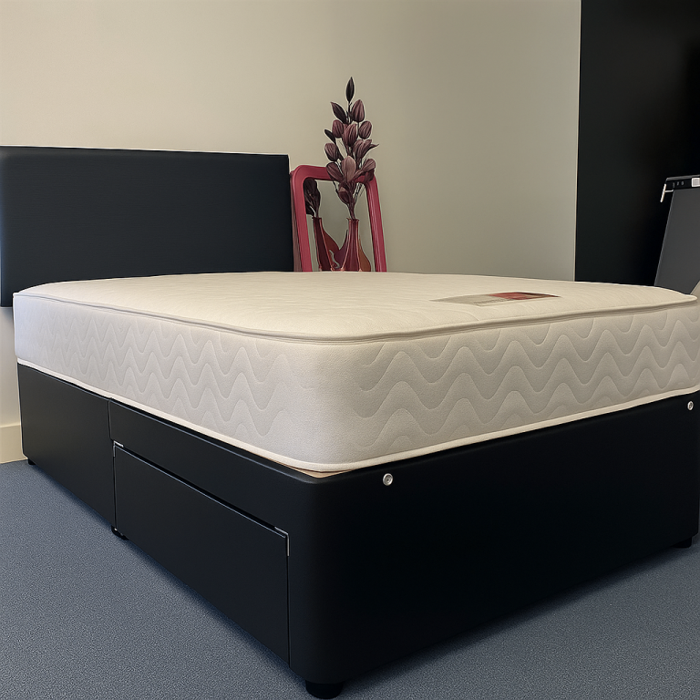 image for High-Quality Divan Bed with Storage – Perfect for Small Double, Double, King Sizes