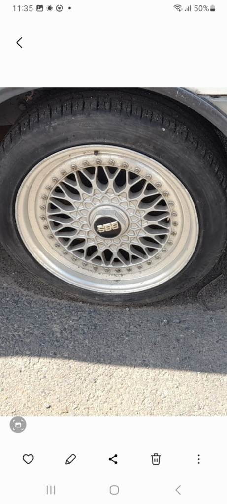 Rare BBS wheels