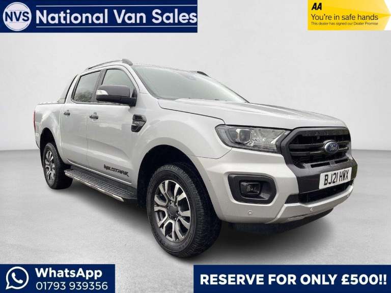 2021 Ford Ranger 2.0 EcoBlue Wildtrak Auto 4WD Euro 6 (s/s) 4dr PICK UP Diesel Automatic