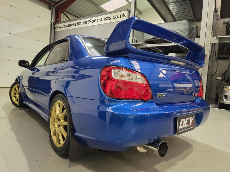 SUBARU IMPREZA WRX STI 2.0L JDM WIDE TRACK TWIN SCROLL Blue Manual Petrol 2004