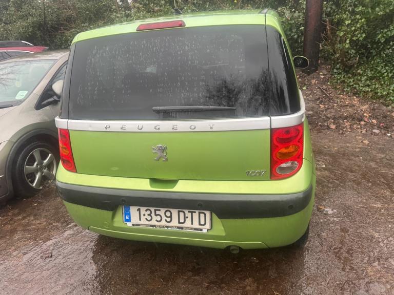 SPAIN SPANISH + LHD LEFT HAND DRIVE + PEUGEOT 1007 + AUTOMATIC + HOLIDAY CAR