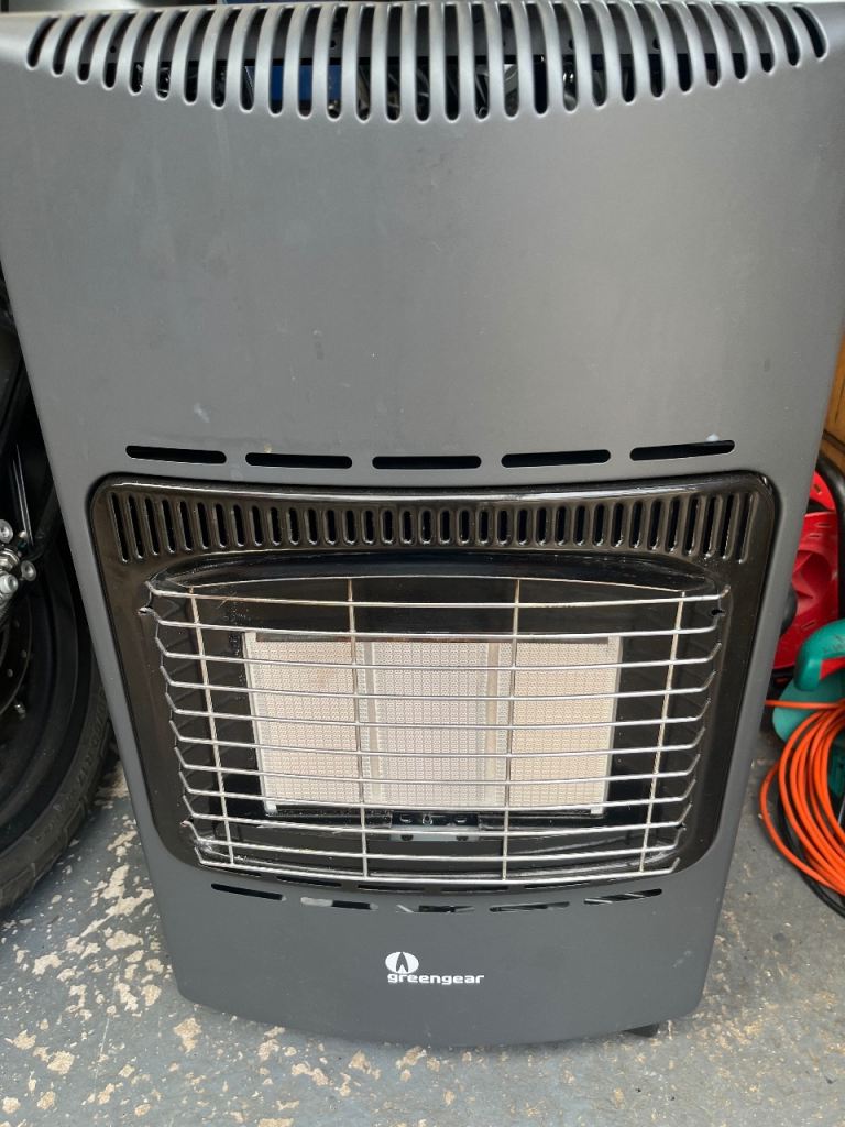 Good Condition Grey Portable Gas Heater
