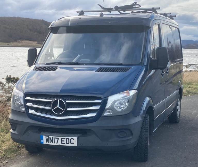 Mercedes-Benz, SPRINTER, 216 H1L1 Panel Van, Blue, 2017, Auto, Euro 6, 2143 (cc), 163 bhp, No VAT