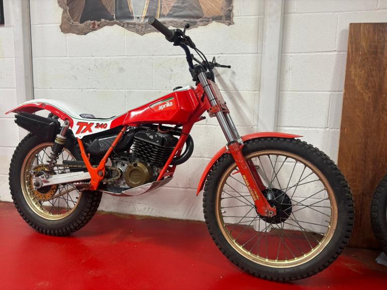 APRILIA TX240 CLIMBER MOTOR TWIN SHOCK TRIALS OFFERS PX YAMAHA OSSA SWM FANTIC 