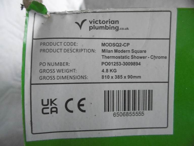 Milan Thermostatic Shower by Victorian Plumbing