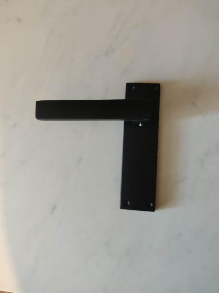 Golden Grace Black Door Handles | in Hampton, London | Gumtree