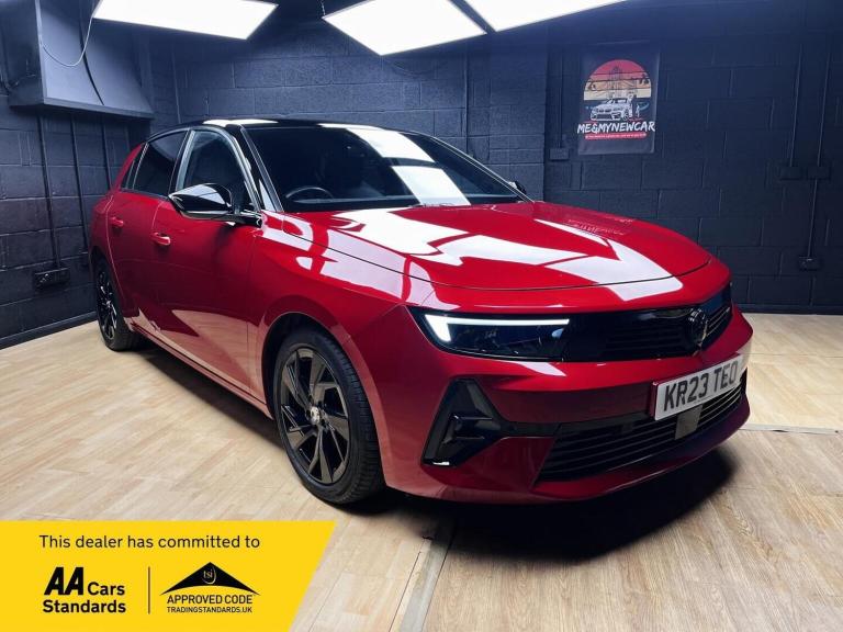 VAUXHALL ASTRA 1.2 Turbo GS Euro 6 (s/s) 5dr Red Manual Petrol 2023