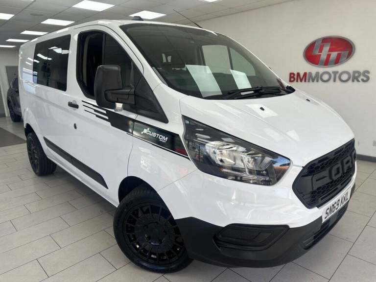 2019 Ford Transit Custom 2.0 EcoBlue 105ps Low Roof D/Cab Leader Van PANEL VAN DIESEL Manual