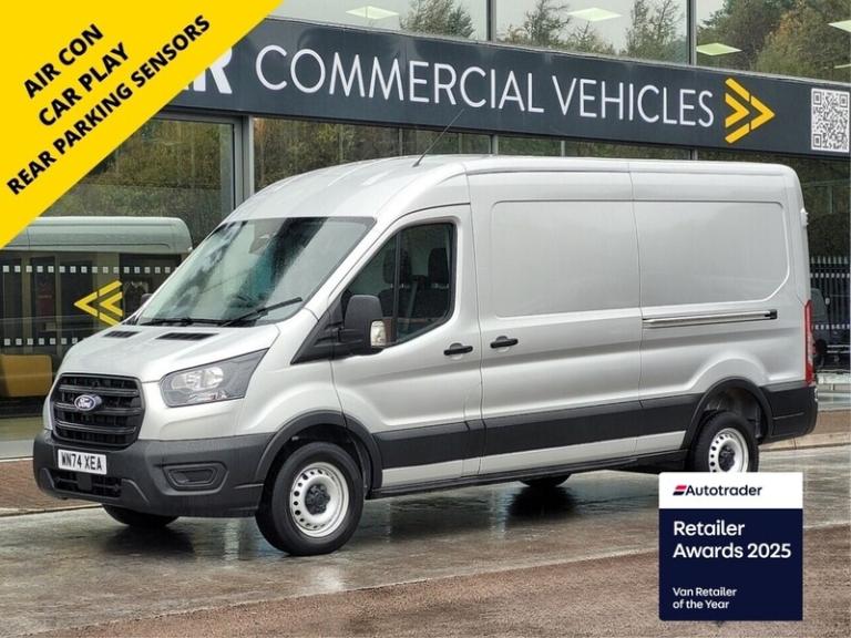 2024 Ford Transit 350 EcoBlue Leader 2.0ltr 165ps Auto FWD L3 H2 Euro 6 with Car Play, Air Co Pan...