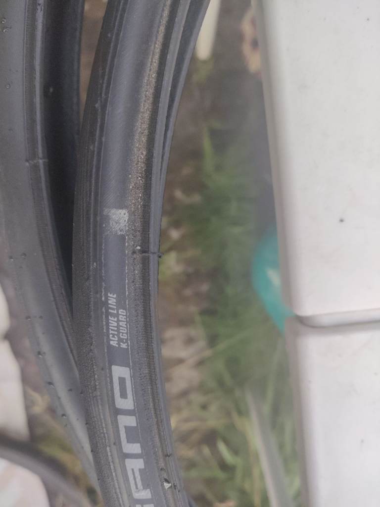 Bike Tyres – Black, Good Condition