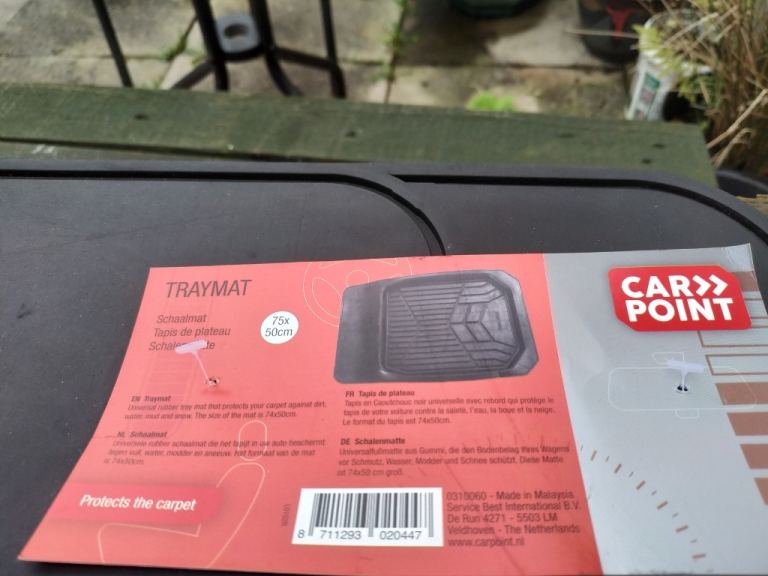 Deep side rubber car mats 