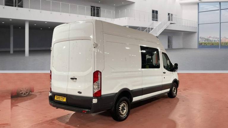 2016 16 FORD TRANSIT 2.2 TDCI 350 7 SEAT CREW VAN NO VAT L3 H2 EURO 5 (125 PS) D