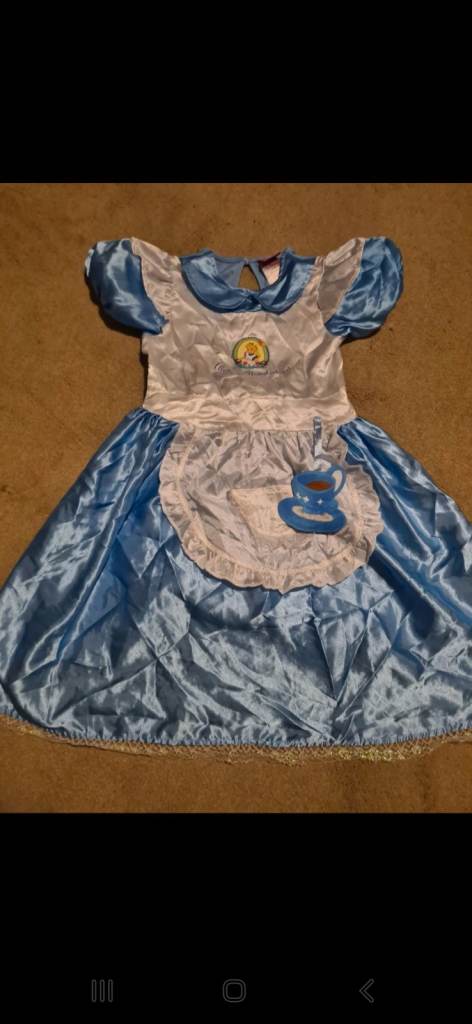 Girls Disney dress size 7/8 years 