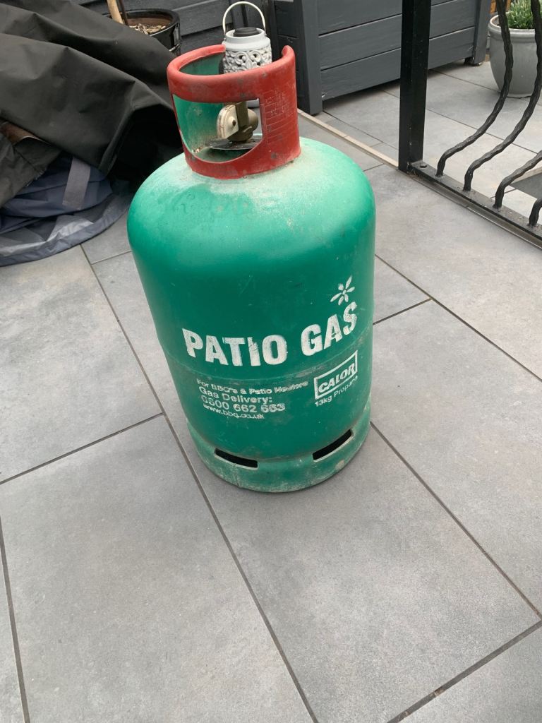 Empty  13 kg Calor gas bottle