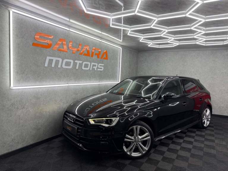 2014 Audi A3 1.4 TFSI CoD S line Sportback Euro 6 (s/s) 5dr HATCHBACK Petrol Manual