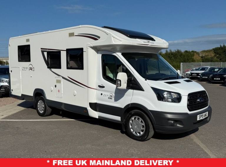 2019 Ford ROLLER TEAM ZEFIRO 696 MANUAL 2.0 4 BERTH  MOTORHOME Diesel Manual