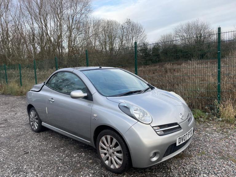 NISSAN MICRA C+C 1.6 SPORT 07 REG GENUINE 68600 MOT APRIL 4TH ROOF FAULT RUNS & DRIVES LOW INSURANCE