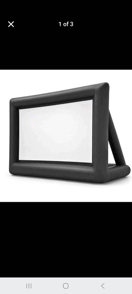 New AIKO Inflatable Outdoor Projector Screen - Brand New, Boxed