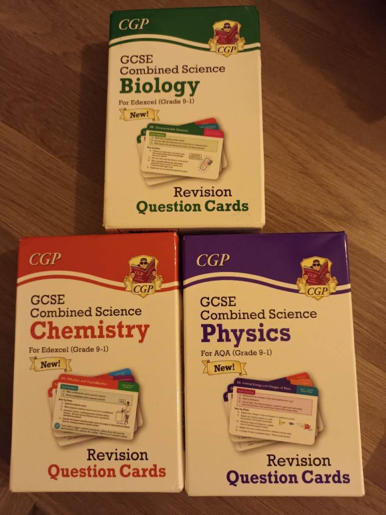 GCSE Science Revision flash cards