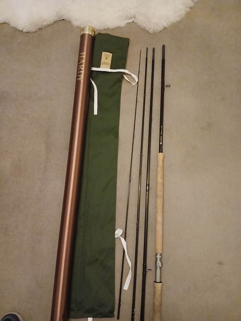 Hardy salmon fly rod