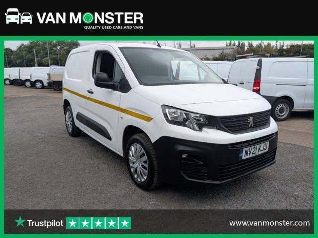 2021 Peugeot Partner 1000 1.5 BlueHDi 100 Professional Van PANEL VAN DIESEL Manual