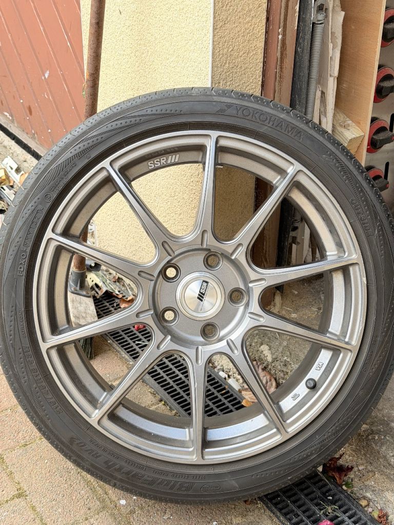 SSR Sports Alloy wheel with Yokohama Tyres 215/45/R18