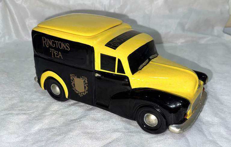 Ringtons Tea Morris Minor Ceramic Tea Caddy