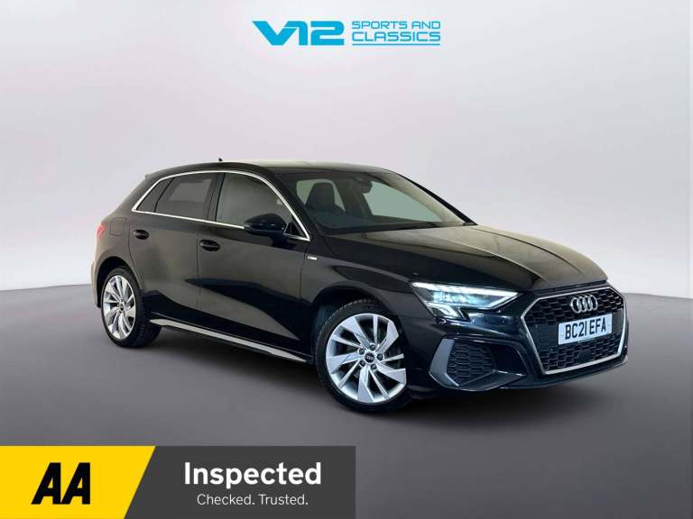 2021 Audi A3 1.4 TFSIe 40 S line Sportback 5dr Petrol Plug-in Hybrid S Tronic Euro 6 (s/ Hatchbac...