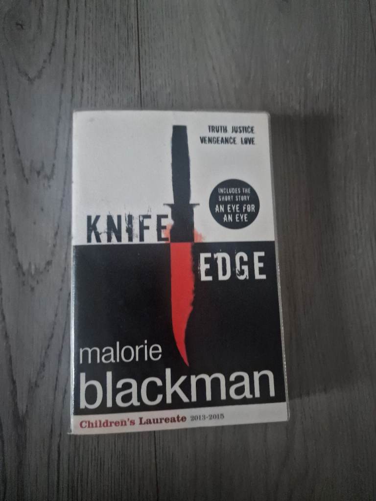 Malorie Blackman Knife Edge Book – Good Condition