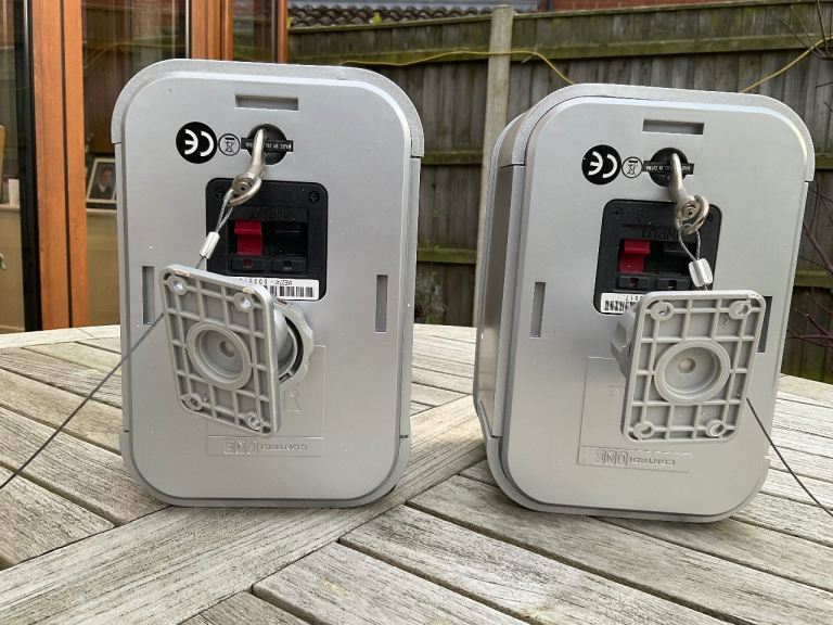 Two JBL control one speakers