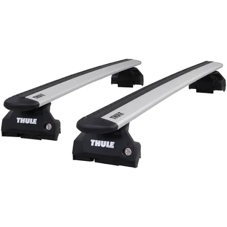 Thule roof rack wing bars and flush or raised fixings