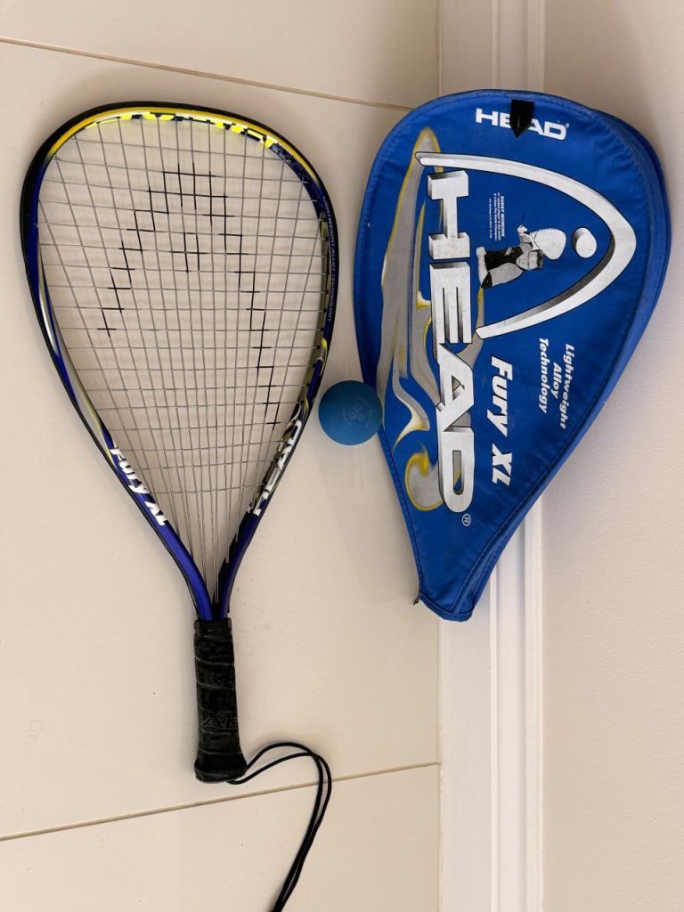 Head Fury XL lightweight alloy racket 