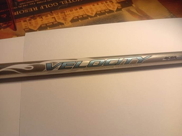 Graphite golf shaft 