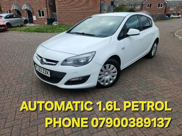 VAUXHALL ASTRA AUTOMATIC 1.6L PETROL ULEZ COMPLY EXPOLICE CAR BARGAIN PRICE NO LESS OFFERS ACCEPTED 