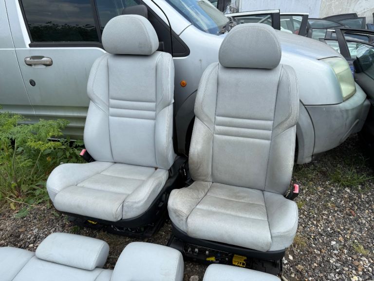 BMW M5 E60 Seats In White **DELIVERY AVAILABLE**