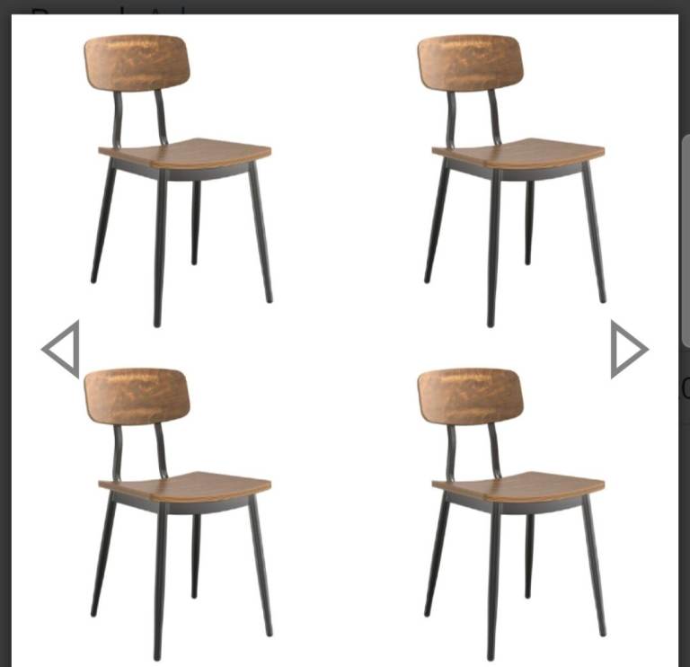 Restaurant/cafe/bistro chairs
