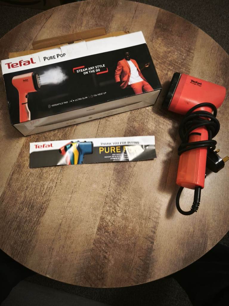 Tefal pure pop clothes steamer 