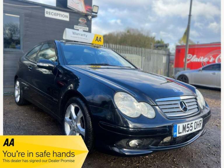 2006 Mercedes-Benz C Class 1.8 C200 Kompressor Sport Edition 2dr COUPE Petrol Automatic