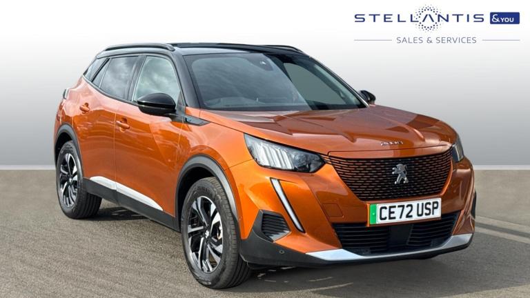 2023 Peugeot 2008 50kWh GT SUV 5dr Electric Auto (7kW Charger) (136 ps) SUV Electric Automatic