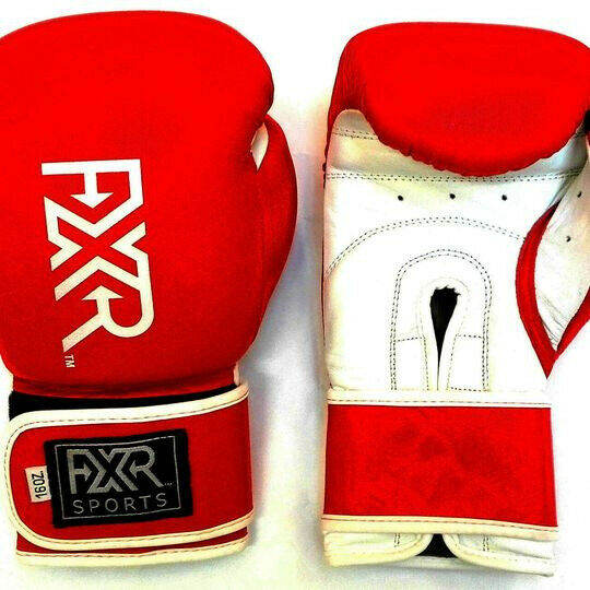 FXR Sports Genuine Cowhide Leather Boxing Gloves (10oz - 12oz - 14oz - 16oz)