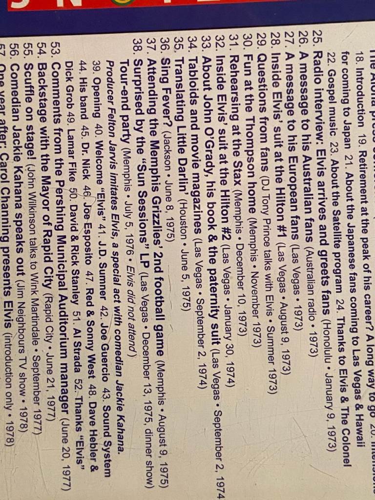 V.RARE: Elvis CD 'Reflections Of The 70s' EPE PROMO ONLY 500 MADE!!!
