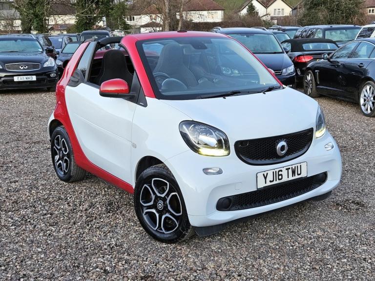 2016 smart fortwo 1.0 Passion 2dr Auto CONVERTIBLE Petrol Automatic