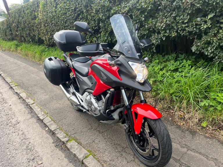 Honda, NC700 full luggage 