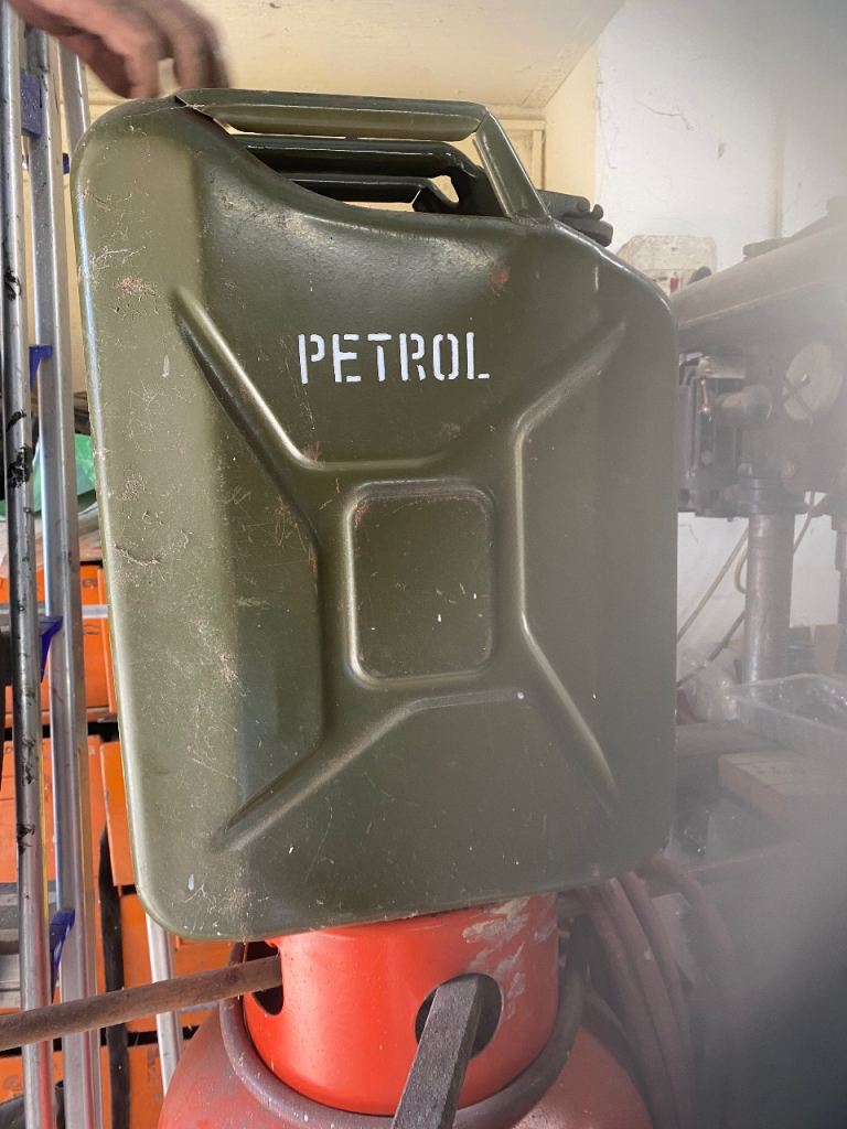 Petrol containers 