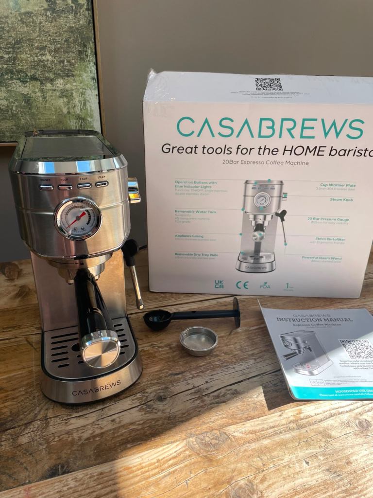 Casa Brews Coffee Machine – Almost New – Excellent Condition