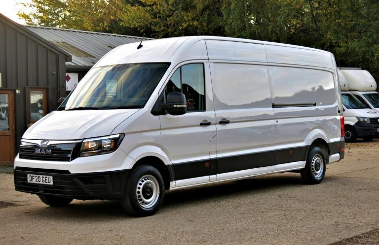 MAN TGE VW CRAFTER 140HP EURO 6 LWB HIGH ROOF White Manual Diesel 2020