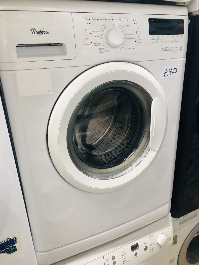 🚚 whirlpool 7KG load A++ energy  washing machine can deliver £80