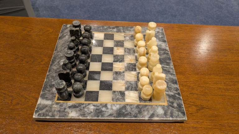 Marble Chess Set – Good Condition