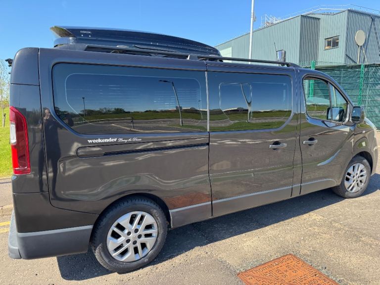Renault traffic 2017 mpv weekender campervan manual 
